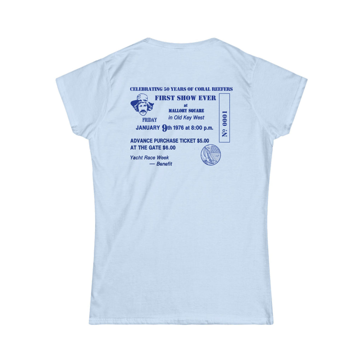 Women's Occupational Hazard: Mallory Square 1976 Commemorative Softstyle Tee