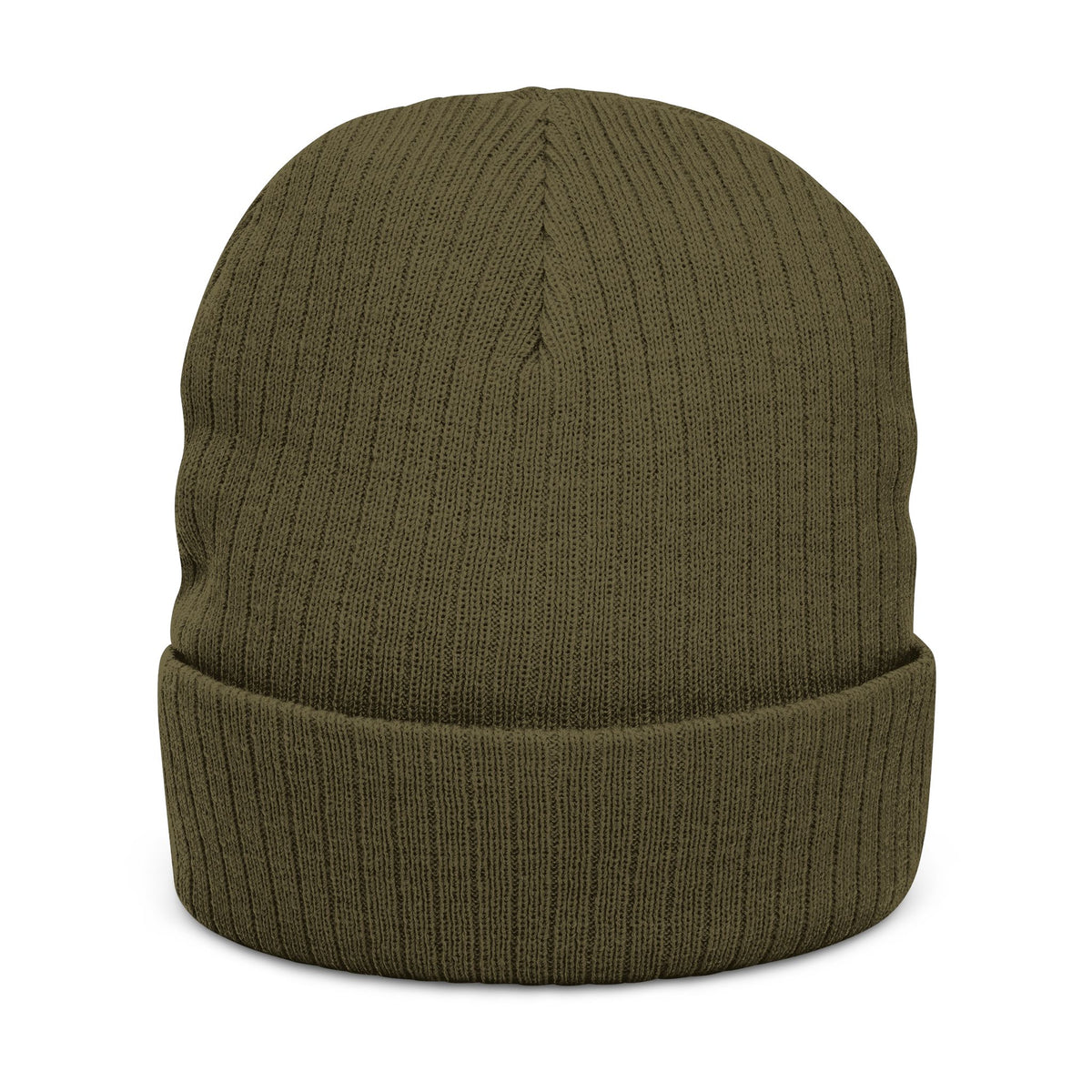 Occupational Hazard Embroidered Ribbed Knit Beanie