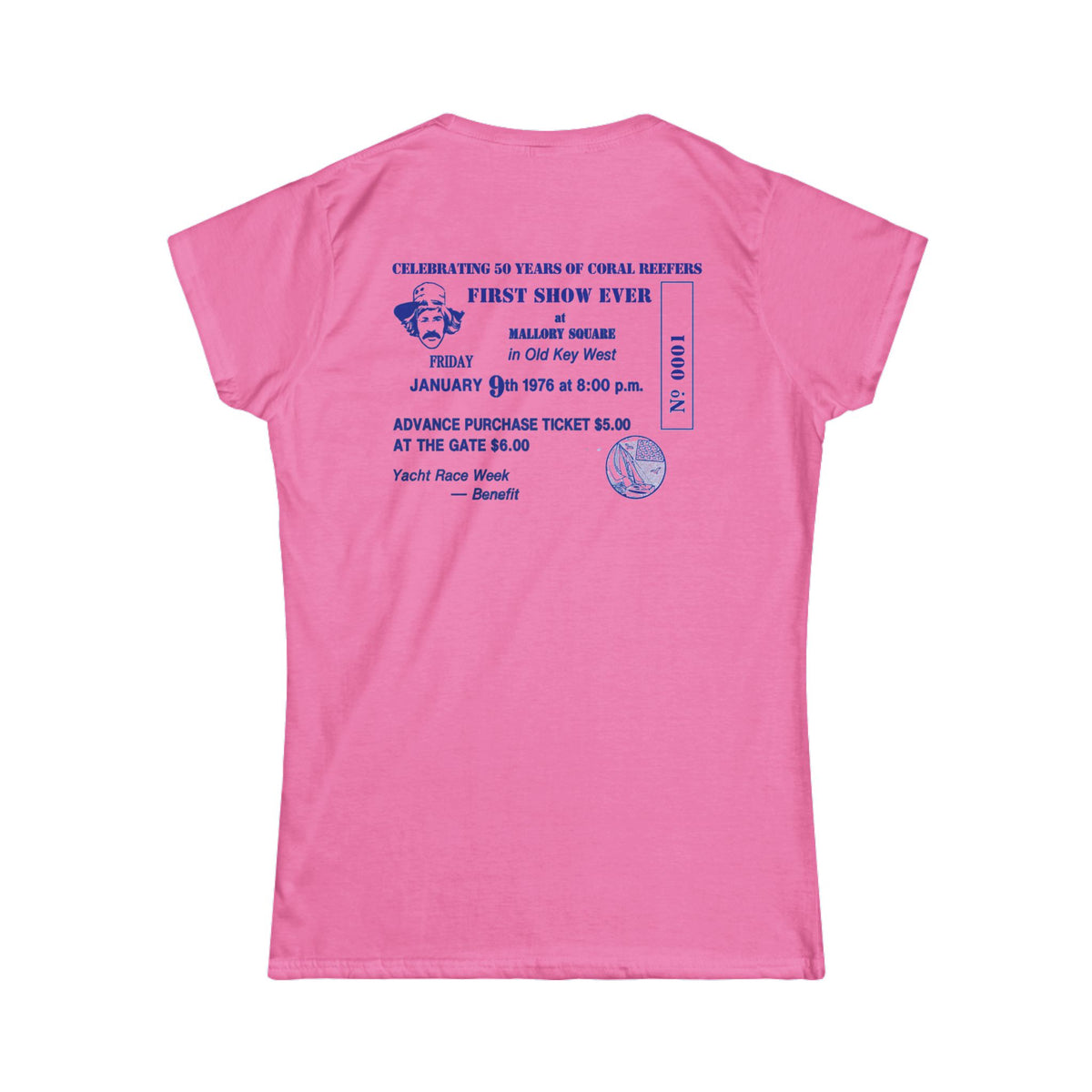 Women's Occupational Hazard: Mallory Square 1976 Commemorative Softstyle Tee