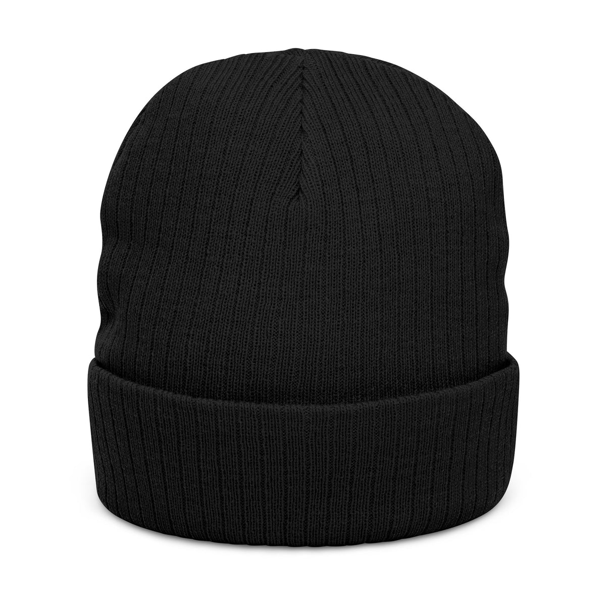 Occupational Hazard Embroidered Ribbed Knit Beanie